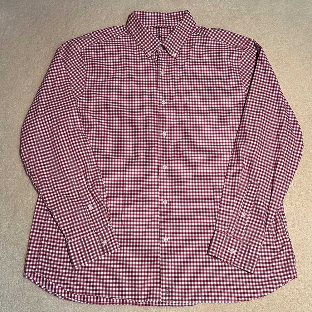 Vineyard Vines Check Button Down (OTG brrr Collection)